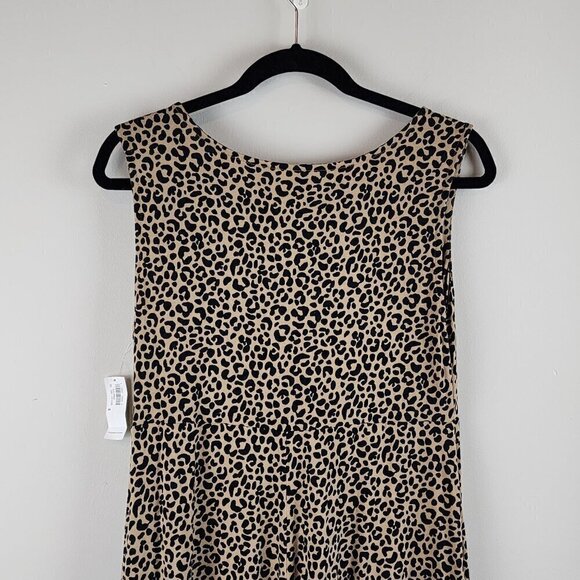Old Navy Maternity dress size M animal print knot - front New - Picture 6 of 10